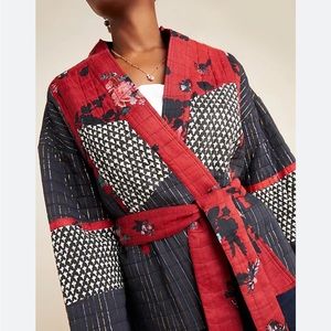 DOLAN Collection Ophelia Kimono Quilted Jacket | Anthropologie XS